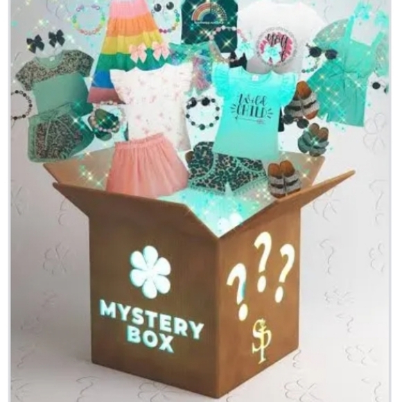Mystery Box with Colorful Clothing - Picture 1 of 1